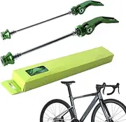 Front and Rear Skewers - Quick Release Bicycles Axle Wheel Skewer Set | Aluminum Alloy Clip Hub Parts for Road Mountain Bike