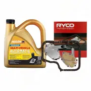 Ryco Transmission Filter + SYN Fluid Kit for Holden Gemini JT RB RV 1.5 4XC1