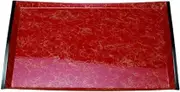 Nagisabon Red Gold Ranshi NS Shaku 3 Size [15.4 x 11.2 x 0.9 inches (39 x 28.5 x 2.4 cm)