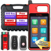 Autel MaxiIM KM100 Key FOB Programming Tool, 2024 Newest Car Key Immobilizer