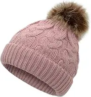 [Durio] Baby Girl Hats Knit Baby Winter Hat Cute Baby Beanies for Girls Boys Thick Warm Toddler Hat