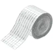 2240 PCS Glass Mirrors Disco Ball Tiles Self-Adhesive Silver 5x5mm, 1 Sheet