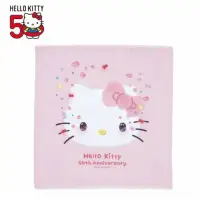 在飛比找蝦皮購物優惠-三麗鷗 凱蒂貓 Hello Kitty 50週年紀念 毛巾