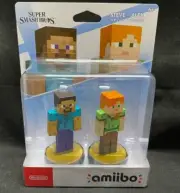 Super Smash Bros. Series Steve and Alex amiibo 2-Pack (BRAND NEW)