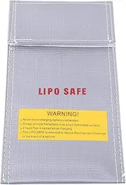 100×200mm Lipo Battery Fireproof Safe Bag – Explosion-Resistant Charging Storage Pouch for RC Batteries