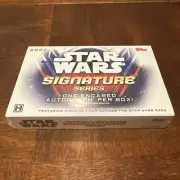 Topps Star Wars Signature Series Hobby Box - 1 Card - 2022