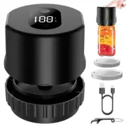 Electric Mason Jar Vacuum Sealer for Canning Jars with Mouth &Regular Mason Lids