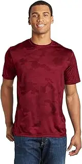 [SPORT-TEK] Men's Moisture Wicking CamoHex Tee Shirt