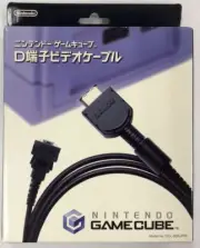 Nintendo GameCube D Terminal Video cable Komponenten Component GC unused