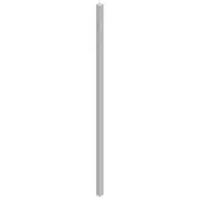 Stilford 4 Way Connector for 1400mm Partition Screen White