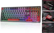 RK98 Wireless Mechanical Keyboard,100 Keys Triple Mode 2.4G/BT5.1/USB-C, Hot