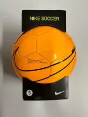 SOCCER BALL-NIKE-MERCURIAL-SIZE 5-ORANGE IN COLOR-NEW-IN THE BOX-