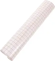 Professional Vinyl Transfer Tape Orange Grid Positioning Paper Self-Adhesive No Fuss Application