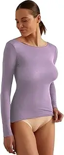 [LADY·C] Modal + Cashmere Boat Neck Women's Underwear Outer Soft and Warm