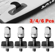 3/4/6pcs Stainless Steel Surfboard Tail Fin Screw/For Stand Up Paddle Board