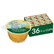 Dole Fruit Bowls Pineapple Tidbits in 100% Juice Back To School Gluten Free H...