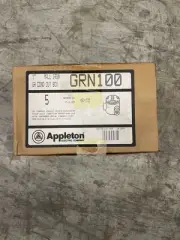 Appleton Electric Grn100 Conduit Outlet Body,Iron, Box Of 5 New