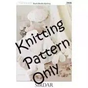 New Sirdar 3908 Snuggly Child Cardigan Pearls Double Sweater Knitting Pattern