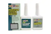 NEW Justice Bros Radiator System Service Cleaner & Stop-Rust 15oz. Bottles RS200