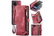 Samsung Galaxy A12 5G CaseMe 008 Wallet with Detachable Cover, 8 Card + Zip Pocket