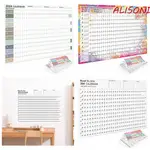 2024 WALL CALENDAR PLANNER, YEARLY WEEKLY ANNUAL TO DO LIST,