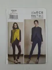 Vogue Sewing Pattern 9216 V9216 Misses Lined Vest Pants Pattern Size 6-14 NEW