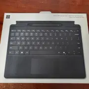 Microsoft Surface Pro Keyboard Black Alcantara With Surface Slim Pen 1864, 1962