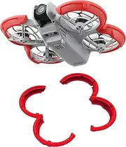 Neo Drone Bumper Guards Accessories, Propeller Guard Protector Gimbal Protective Anti-Collision Ring Cover for DJI NEO Accessories (Red)