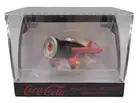 Vintage Coca Cola Coke Bottle Plane Clock Sealed Box 1999