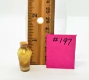 Dollhouse miniature 1/12th scale hand blown glass vase #197