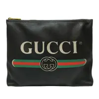 在飛比找momo購物網優惠-【GUCCI 古馳】500981 經典Gucci Print