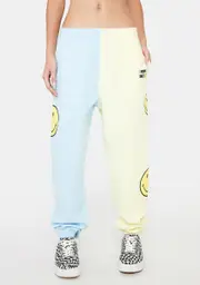 [By Samii Ryan] X Smiley Smile For Me Colorblock Sweatpants