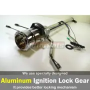 28"Raw Stainless Automatic Tilt Steering Column Shift GM Chevy No Ignition Key (for: Chevrolet)