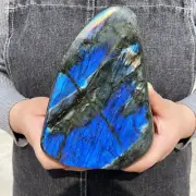4.25LB Natural Labradorite Quartz Crystal Mineral Specimen healing G5220