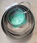 Set - 5 Cutter Round, Wavy, Ravioli Biscuits Pizza Cookies Dumpling
