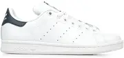 [adidas Originals] Unisex Stan Smith Shoe, White/dark Blue, 8.5 US M / 9.5 US W