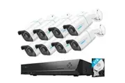 Reolink 16CH 4K PoE Security Camera System Outdoor CCTV RLK16-810B8-A