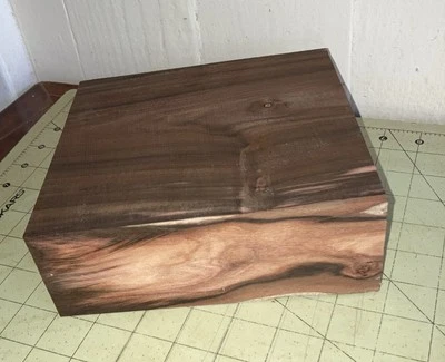 One Block Piece Hawaiian Milo Wood~7" x 6 1/2" x 2 2/3" (#859)