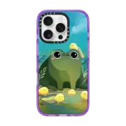 iPhone 16 Pro Impact Case MagSafe Compatible Frog or Mermaid by ellievsbear