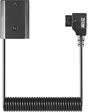 ZITAY D-Tap to NP-FZ100 Dummy Compatible with Sony Alpha A7C, A6600, FX3, A9II, A9, A7R Ⅳ, A7R III, A7III Camera