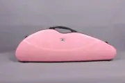 Advance Violin Case 4/4 Carbon Fiber Violin Box Code Lock Strong Light Pink