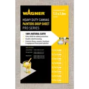 Wagner 1.5 x 3.6m Heavy Duty Canvas Drop Sheet