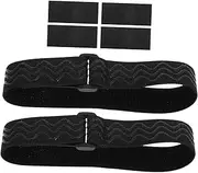 HONMEET 2pcs Boot Stability Belt For Women High Knee Boots Strap Hook And Loop Fasteners Adjustable Anti-slip Boot Straps Prevents Boot Fall-off 40cm