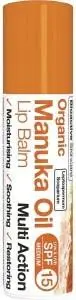 Dr Organic Lip Balm SPF 15 Manuka Honey 5.7ml