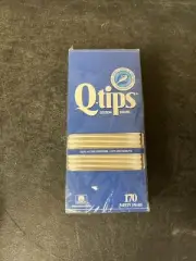 Vintage Q-tips Cotton Swabs 170ct. Pack SEALED - A1