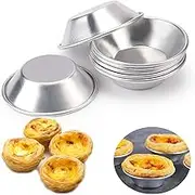 25 Pack -Egg Tart Mold, Mini Pie Muffin Cupcake Pans Egg Tart Bakeware Non-Stick Baking Cups