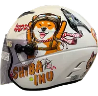 在飛比找松果購物優惠-【JAP騎士精品】M2R M700 #5 柴犬 白 童帽 安