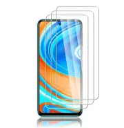 (3 Pack) Redmi Note 9 Pro Tempered Glass Screen Protector HD Clear Bubble-Free