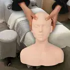 Flexible Massage Training Mannequin Head for Salon SPA Beauty Makeup