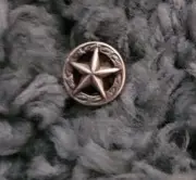 Silver Star Conchos 1/2" Set of 4 by Action Company
